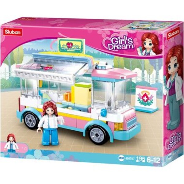 Sluban Girls Dream M38-B0797 Ambulancia