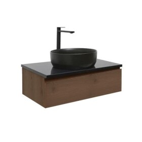 Kúpeľňová skrinka s umývadlom SAT B-Way 59x30x45 cm orech mat BWAY60NUTZUB BWAY60NUTZUB