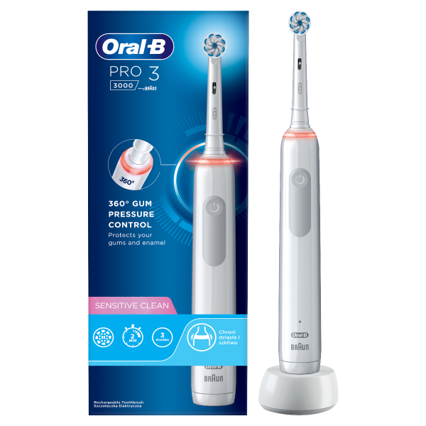 Oral B Elktrická kefka Pro 3000 White