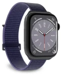 Puro Sport Space Blue / Remienok pre Apple Watch / 42/44/45/49 mm / Nylon (PUSPORTAW44BLUE)