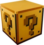 Paladone Question Block Light Super Mario / Stolová lampa / USB / 3x AAA (PP2929NNEPM)