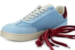 Groundies Panama Sky blue/Bordeaux dámske celoročné nízke barefoot topánky 38 EUR