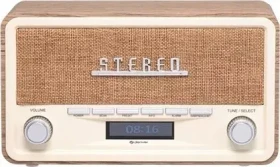 Denver DAB-18 svetlé drevo / Retro rádio / DAB tuner (DAB-18LW)