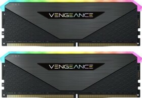 Corsair Vengeance RGB RT Gunmetal 32GB (2x16GB) 3600MHz / DDR4 / PC4-28800 / CL16-20-20-38 / 1.35V / XMP2.0 (CMN32GX4M2Z3600C16)