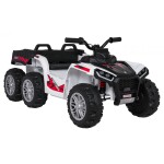 Mamido Detská elektrická štvorkolka Quad Sport TX ATV biela