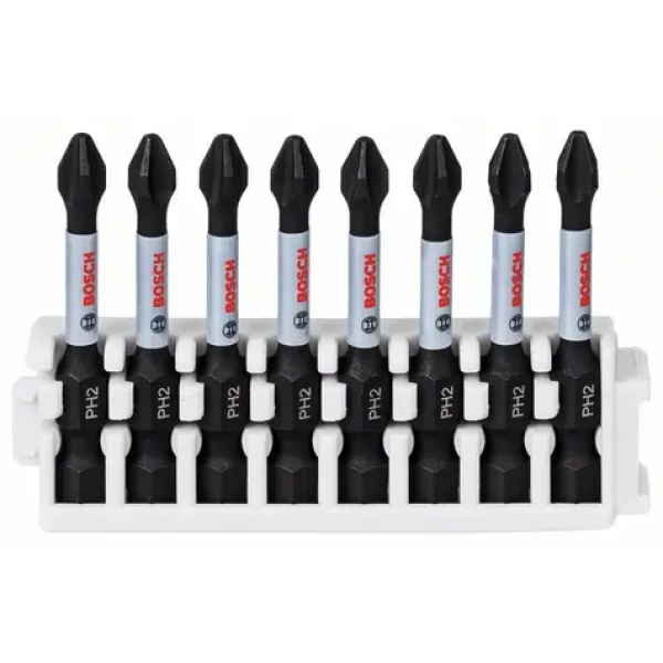 BOSCH Impact Control 2608522330 / Sada skrutkovacích bitov / 8x PH2 / Dĺžka: 50 mm (2608522330)
