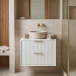 REA - Kúpeľňová skrinka pod umývadlo Mono 60cm White REA-M0402