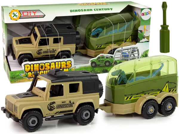 Mamido Terénne vozidlo DIY Dinosaurus transportér