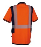 Reflexné pracovné tričko Cofra TILCARA Farba: Oranžová, Veľkosť: L (V651-0-02_Z_4)