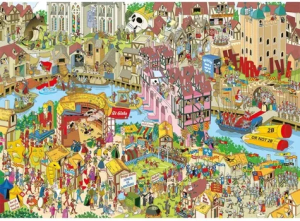 GIBSONS Puzzle Jokesaws: Shakespeare Shake- UP