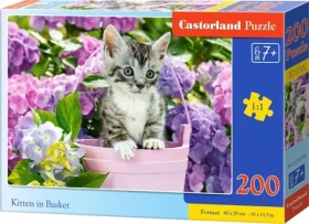 Castorland 222209 Mačiatko vo vedierku