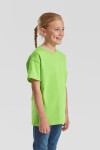Fruit of the Loom Kids Valueweight T Detské tričko 16.1033 svetloružové light pink 128