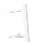 Instalprojekt - Elektrický sušiak ESCADA 2 - Farba radiátora - C34 biela matná, Rozmer radiátora - 600 x 1600 mm, výkon 160 W RADESCE234