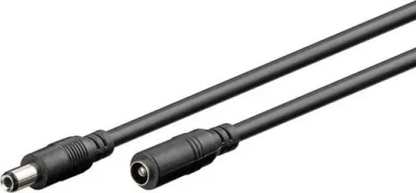 MicroConnect napájací kábel DC- DC MF 10m čierna (MC-DC552510)