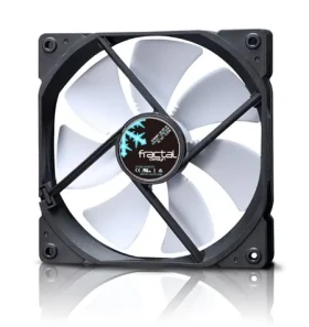 Fractal Design 120mm Dynamic X2 GP PWM biele lopatky čierna / Univerzálny ventilátor / 32.2 dB @ 2000 RPM (FD-FAN-DYN-X2-GP12-PWM-WT)
