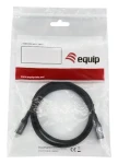 Equip USB4 Gen 3 čierna / Kábel USB-C / 40 Gbps / PD 240W / 2 m (128383)