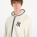 Bunda New Era MLB Hooded Sherpa New York Yankees UNISEX Off White S