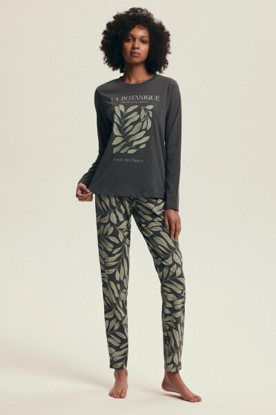 Henderson Dámske pyžamo 43685 Danna dĺžka/r S-2XL Grey S