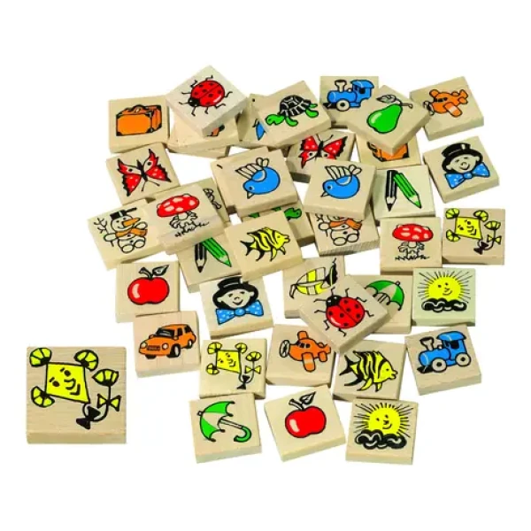 Detoa Drevené Pexeso 40 ks