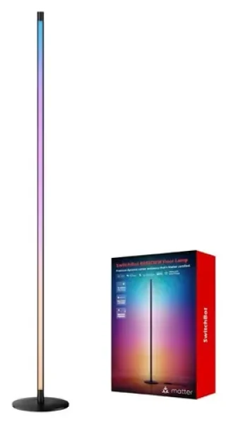 SwitchBot Floor Lamp RGBICWW / Inteligentná stojaca lampa / Bluetooth / Wi-Fi / Matter / RGBIC (W1702101)
