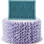 Silikónová formička na povrchy ozdôb 15x11cm - Cakesicq - Cakesicq