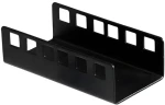 Lanview Sada na spojenie rozvádzačov čierna / Montážna sada do racku / 4 ks / 100x50x30 mm (RAX100BL)