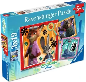 Ravensburger 120043690 Zootropolis: Mesto zvierat