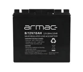 Armac AGM 12V/18Ah / Akumulátor / VRLA / bezúdržbový (B/12V/18AH)