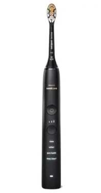 Philips HX9911/17 čierna / Sonická zubná kefka / 62.000 kmitov / 4 režimy / 1 hlavica (HX9911/17)