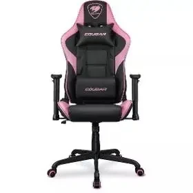 COUGAR Armor Elite Eva čierno-ružová / Herná stolička / nastaviteľná / syntetická koža / pojazd. kolieska / nosnosť 120 kg (CGR-ARMOR ELITE-P)