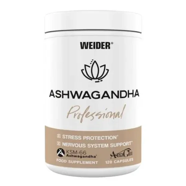 Ashwagandha Professional - Weider (120 kaps.) (94354-1-120caps)