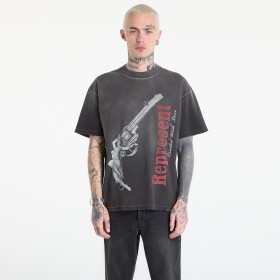 Tričko REPRESENT Loaded With Love T-Shirt UNISEX Stained Black M