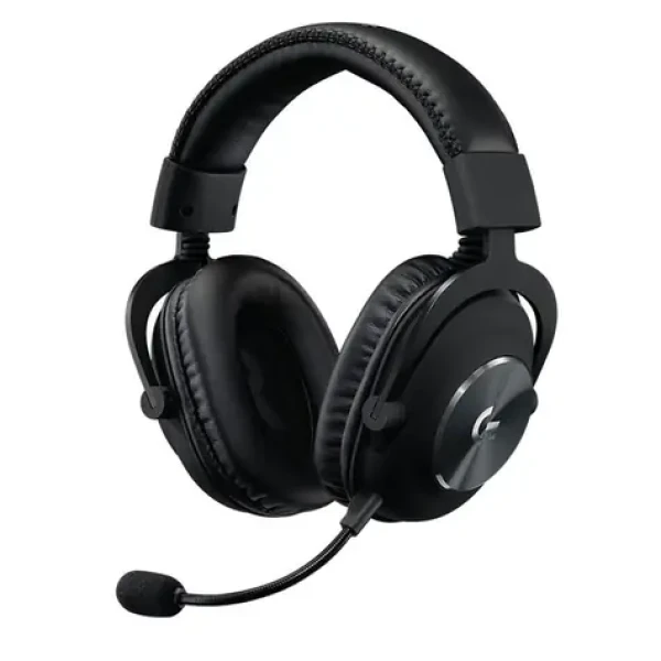 Logitech G Pro X čierna / herné slúchadlá / odnímateľný mikrofón / 50mm meniče / 3.5mm jack / externá USB zvuková karta (981-000818)