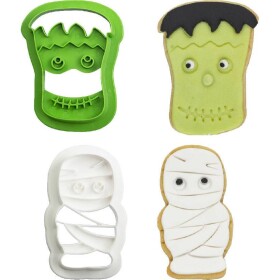Vykrajovátko mumi a Frankensteina 8 cm - Decora - Decora