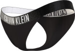 Dámske plavky spodný diel Brazilian Bikini Bottoms Intense Power KW0KW01984BEH čierna Calvin Klein