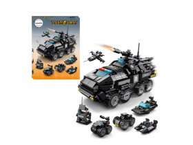 Mamido Mamido Stavebnica policajné vozidlo SWAT Tiger 6v1 371 dielov MT1132