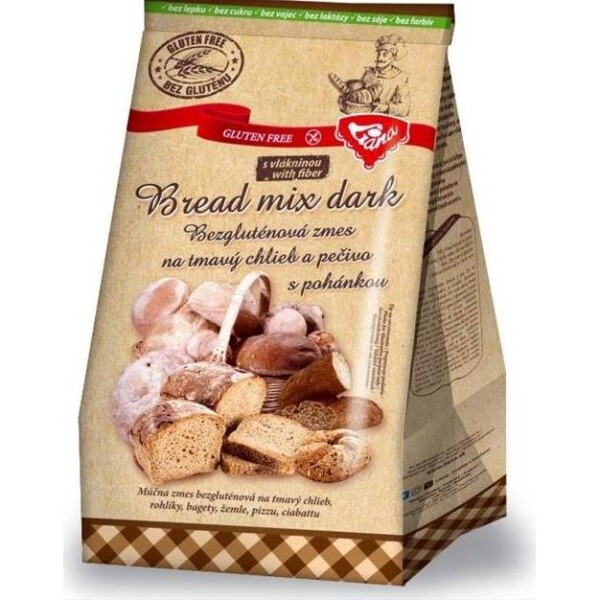 BREAD MIX Dark Liana 1 kg - Kleis, spol. s.r.o. - Liana - Liana