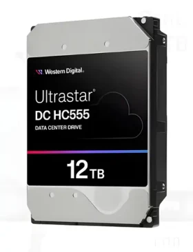 WD Ultrastar DC HC555 12TB / HDD / 3.5" SATA III / 7 200 rpm / 256MB cache (0B48720)