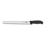 VICTORINOX Fibrox 30 cm čierna / Plátkovací nôž / Hladké ostrie / Fibrox rukoväť (5.4203.30)