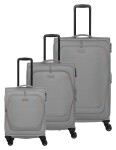 Sada cestovných kufrov Travelite Umbria S,M,L Smoky Grey