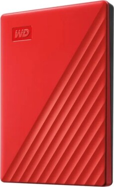 WD Išorinis kietasis diskas HDD Western Digital My Passport (2TB, USB 3.2) Raudona