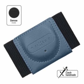 FIXED Sense Tiny Wallet Kožená peňaženka so smart trackerom FIXED Sense modrá (FIXSMS-STN2-BL)