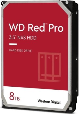 WD Western Digital WD Raudona Pro 8TB 6Gb/s SATA HDD 3.5inch