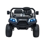 Mamido Detské elektrické autíčko Buggy Champion 24V štvormiestne čierne