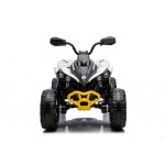 Mamido Detská elektrická štvorkolka Maverick ATV 2x200W biela