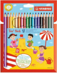 STABILO Trio thick sada 18 pasteliek (23507)