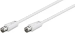 MicroConnect koaxiálny kábel MF 75 Ohm 5m biela (COAX050W)