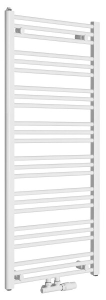 Bruckner - ALBRECHT vykurovacie teleso 600x1250 stredové pripojenie, biela 600.117.4