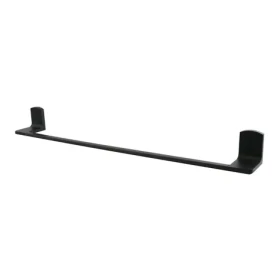 Spirella TAKU nástenný držiak na uteráky 60 cm matná čierna / oceľ (7610583210869)