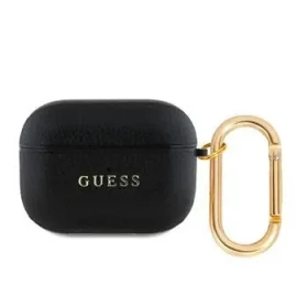 Guess PU Grained Classic Logo Puzdro pre AirPods Pro Black (57983122188)